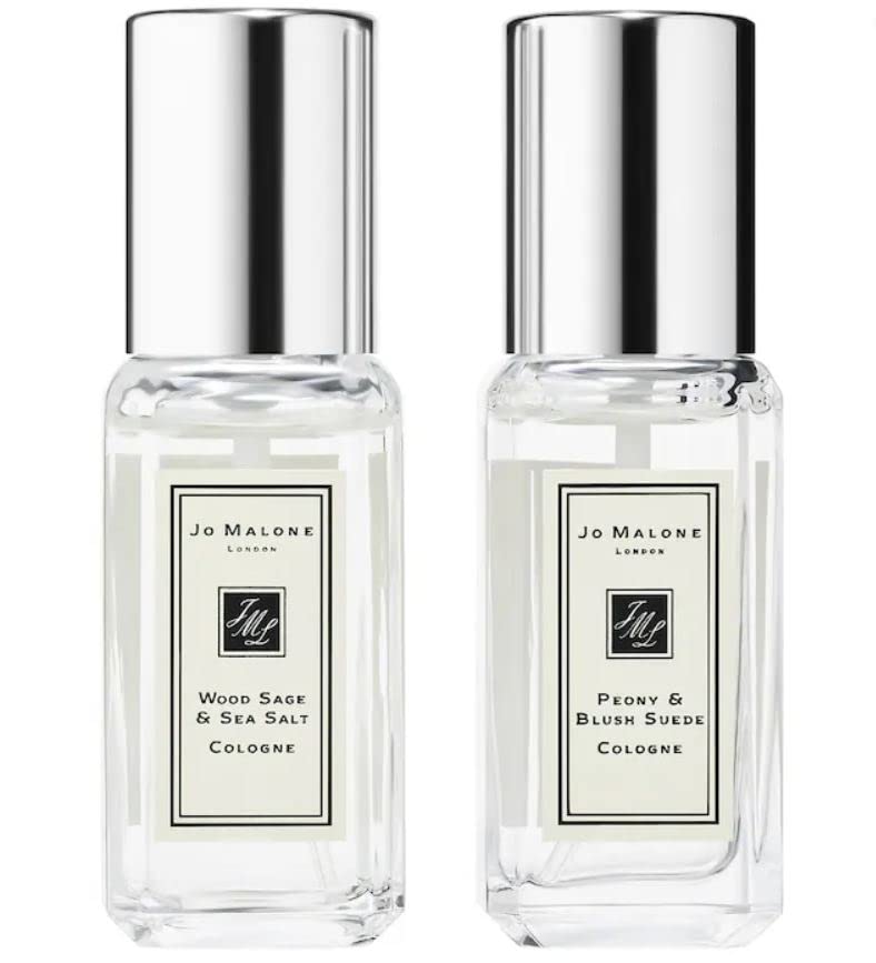 Jo Malone London Wood Sage & Sea Salt/Peony & Blush Suede Mini Cologne Set Beauty & Personal Care Jo Malone
