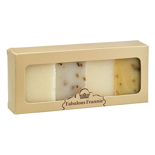Fabulous Frannie De-Stress Essential Oil Herbal Soap Sampler Gift Set Includes Lemongrass, Lavender, Sleep, and Anxious - 2 Ounce (Pack of 4) Beauty & Personal Care Fabulous Frannie