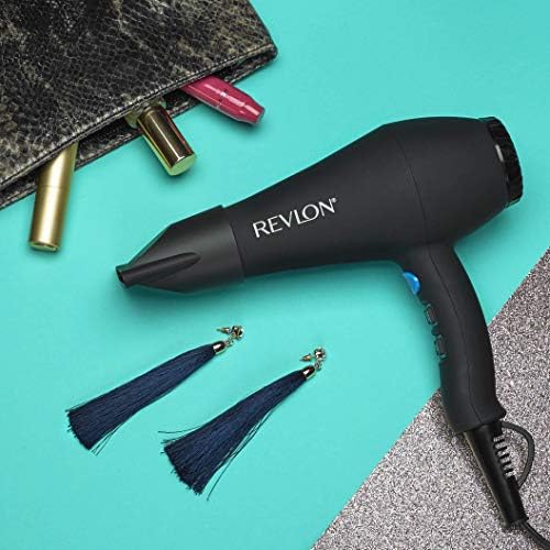 Revlon 1875W Smooth Brilliance AC Motor Hair Dryer | For Shiny, Smooth Hair Beauty & Personal Care Revlon