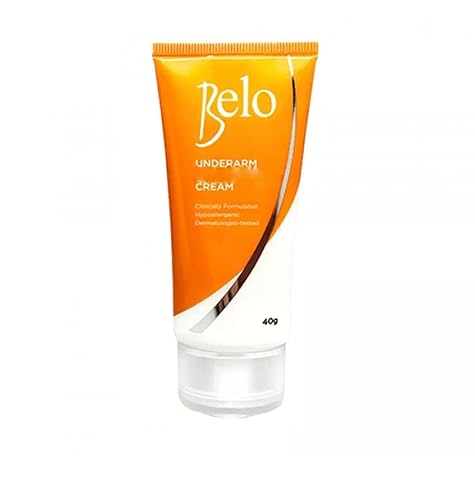 Belo Essentials Underarm Cream 40g - Gentle Daily Care for Smoother, More Even-Looking Underarms - Non-Sticky, Fast-Absorbing Formula for All Skin Beauty & Personal Care Belo Essentials