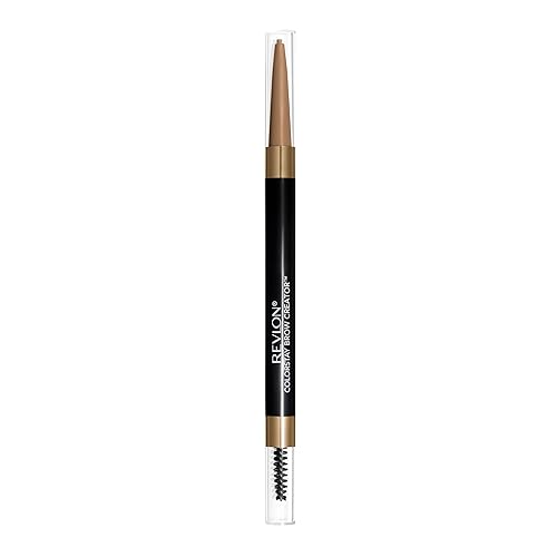 Revlon ColorStay Brow Creator, 2-in-1 Precise Eyebrow Pencil & Powder with Spoolie Brush, Waterproof & Long Lasting, 600 Blonde, 0.003 oz Beauty & Personal Care REVLON