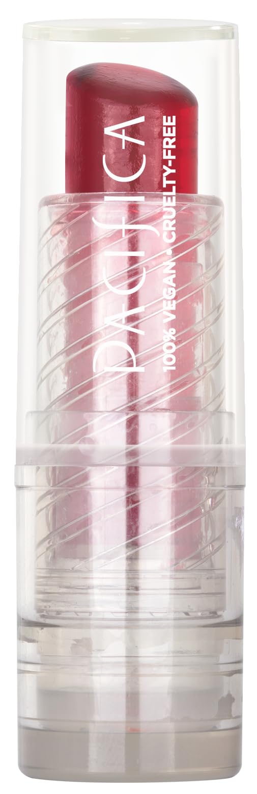 Pacifica Glow Stick Lip Oil Rosy Glow Sheer Rose Hydrating Lip Tint Balm, Moisturizing Glossy Oil for Dry Lips, Vitamin E Enriched, Non-Sticky Natural Beauty and Personal Care Pacifica