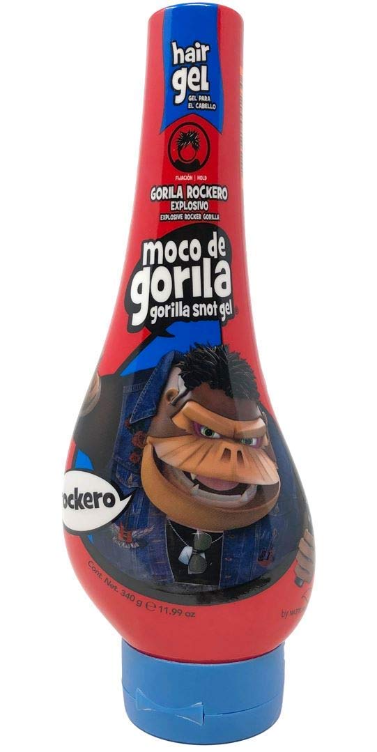 Moco De Gorila Gel Mega Hold 11.99 Ounce (Red) Rockero (355ml) (3 Pack) Beauty & Personal Care Moco de Gorila