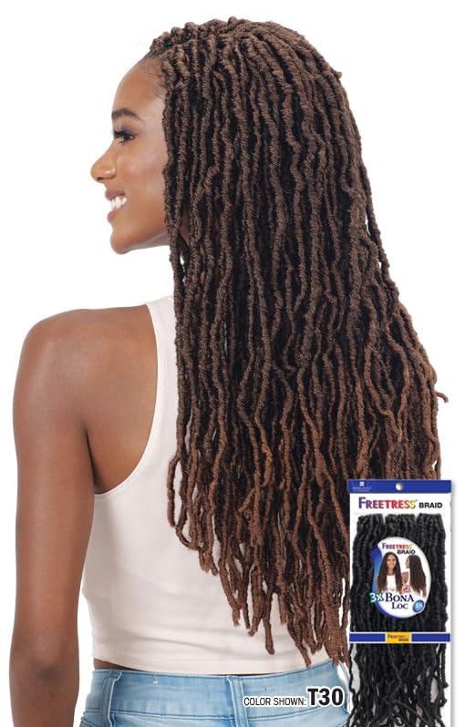 FreeTress Crochet Braids 3X Bona Loc 18" (T30)