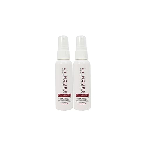 Rejuvenol 24 Hours Keratin Treatment with Collagen 2oz "Pack of 2" Beauty & Personal Care Rejuvenol