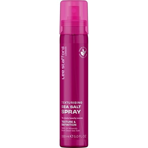 Lee Stafford Sea Salt Hair Texturizing Spray | Styling - for Natural Tousled Surf Beach Waves, Adds Shine, Texture, & Definition, Quick Styling, Best Beauty & Personal Care Lee Stafford