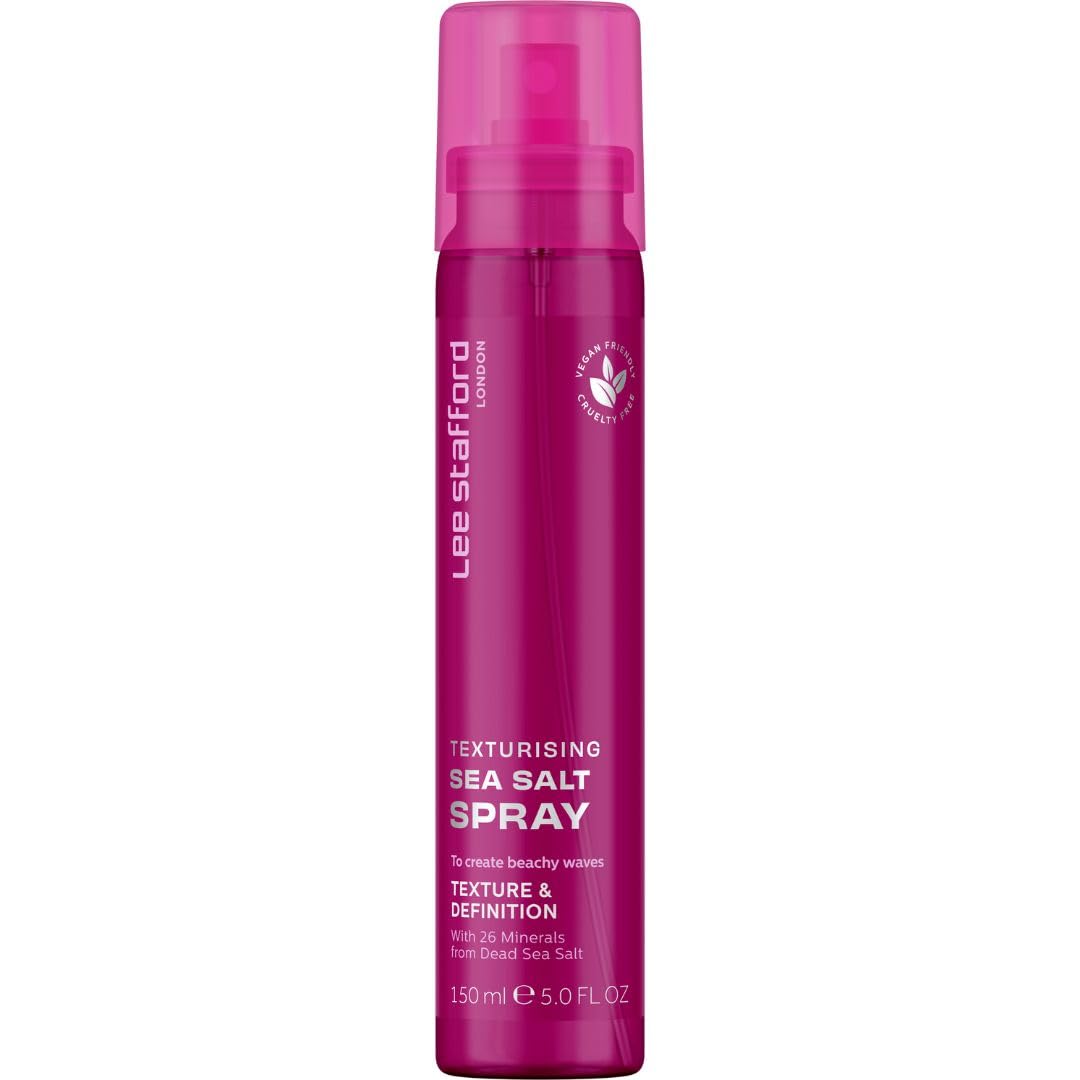 Lee Stafford Sea Salt Hair Texturizing Spray | Styling - for Natural Tousled Surf Beach Waves, Adds Shine, Texture, & Definition, Quick Styling, Best Beauty & Personal Care Lee Stafford