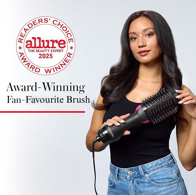 REVLON 1100 Watt 3 Heat 2 Speed Pro Collection One Step Ionic Hair Dryer and Volumizer Beauty & Personal Care REVLON