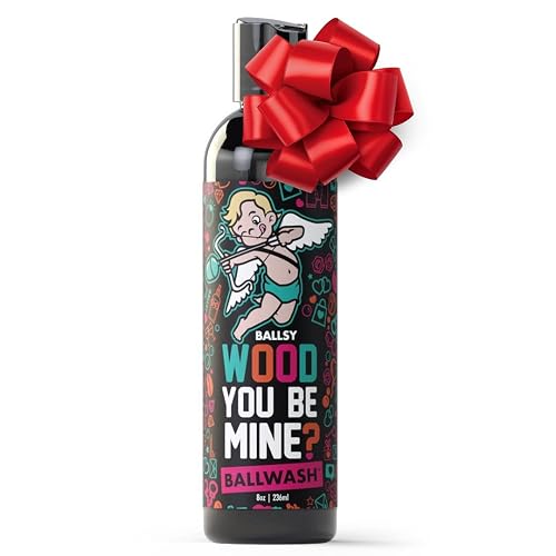 Ballsy Ballwash Wood You Be Mine Charcoal Body Wash for Men, Soap, Moisturizing, Shower Gel, w/Coconut Oil and Aloe Vera, Drift & Dunes Scent, 8 Fl oz Beauty & Personal Care Ballsy