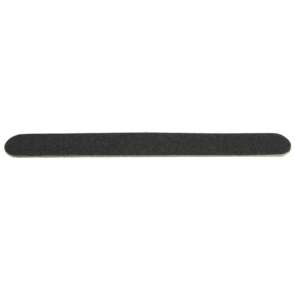 ForPro Professional Collection Wood Nail File, Black, 180/180 Grit, Double-Sided Manicure & Pedicure Nail Files, 7” L x .75“ W, Individually-Wrapped Beauty & Personal Care ForPro Professional Collection