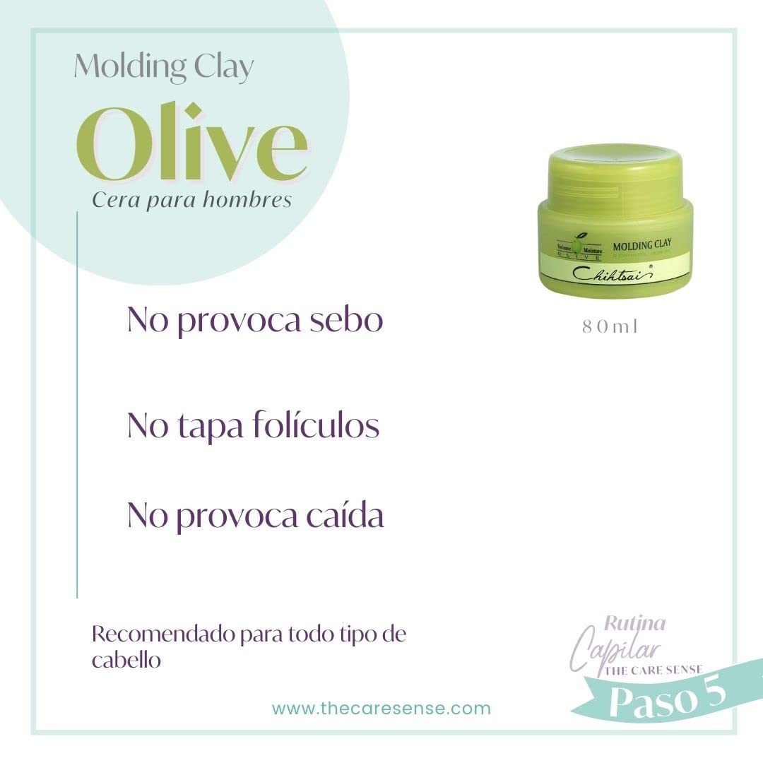 Chihtsai Olive Molding Clay (2.7oz/80ml) Beauty & Personal Care Chihtsai