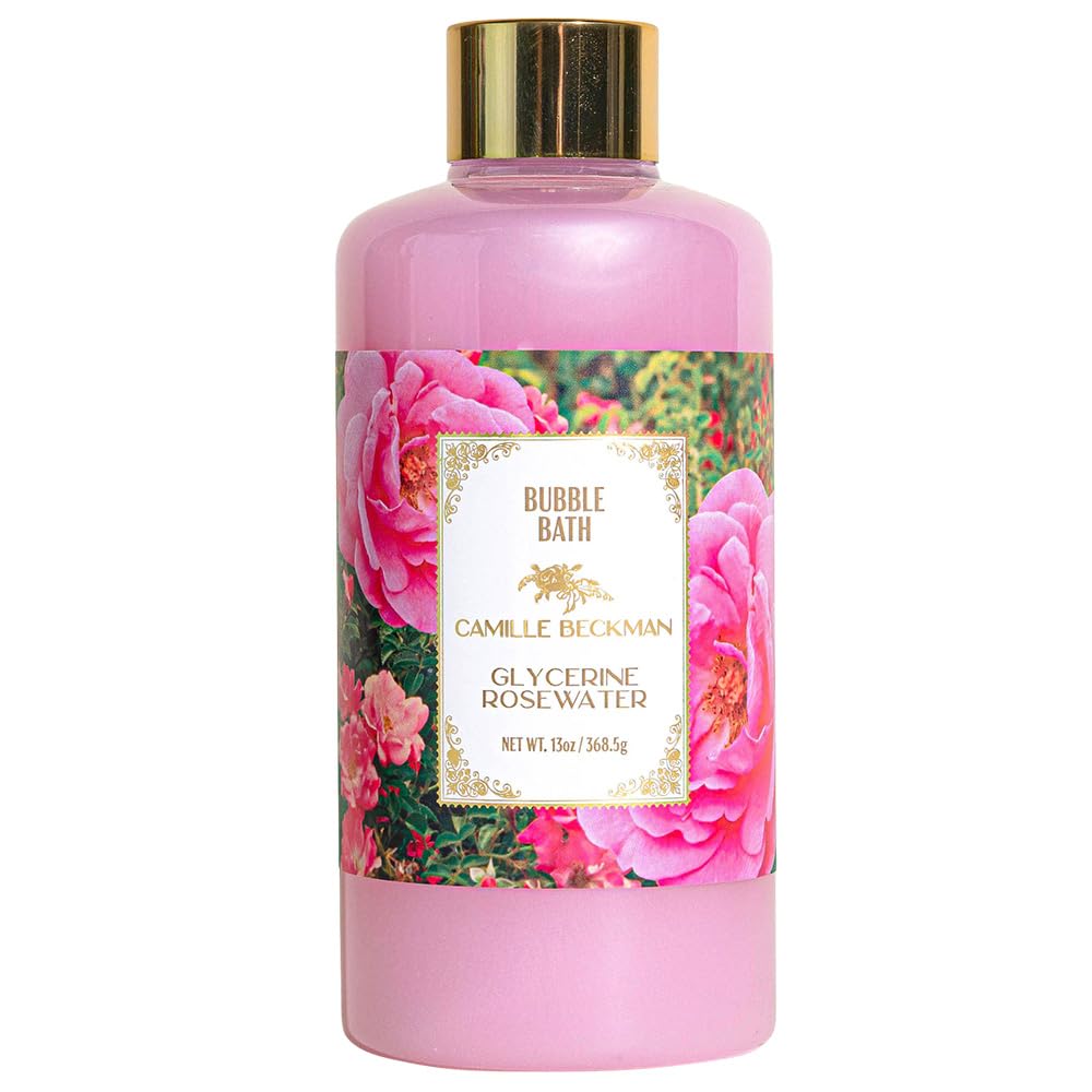 Camille Beckman Bubble Bath, Glycerine Rosewater, 13 Ounce Beauty and Personal Care Camille Beckman