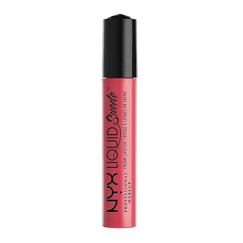 NYX PROFESSIONAL MAKEUP Liquid Suede Cream Lipstick - Life's A Beach (Bright Coral) Beauty & Personal Care NYX PROFESSIONAL MAKEUP