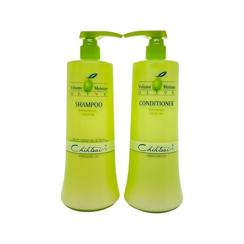 Chihtsai Volume Moisture Olive Shampoo & Conditioner Set (34 Fl.oz) Beauty & Personal Care Chihtsai