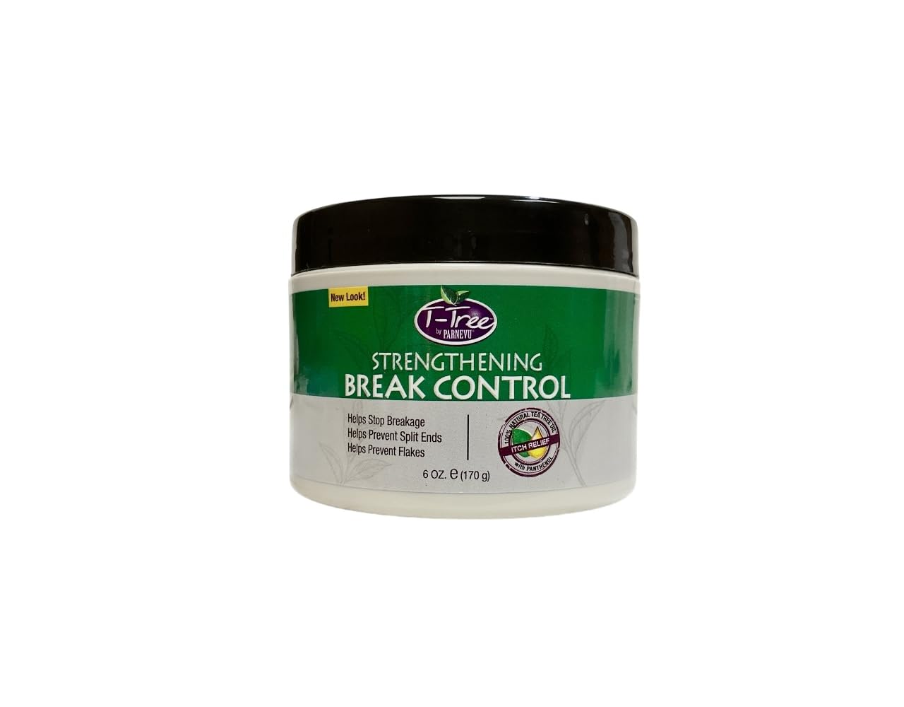 Parnevu Tea Tree Break Control Hair Cream Helps Stop Hair Breakage, 6 oz. Beauty & Personal Care Parnevu