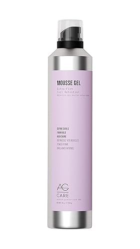 AG Care Curl Retention Mousse Gel with Exclusive Curl Creating Complex | Extra Firm Styling Mousse for Curly Hair, 10 Fl Oz Beauty & Personal Care AG Care