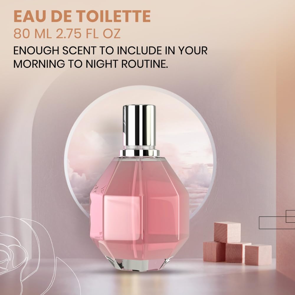 Sandora Fragrances FLORAL BOOM Women's Perfume - Floral, Bergamot and Osmanthus; Orchid, Jasmine, Rose, Freesia and African Orange Flower; Patchouli Beauty & Personal Care Sandora Fragrances