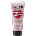 I Love Strawberries and Cream Exfoliating Shower Smoothie - Exfoliating Body Scrub and Body Wash - Cleanse and Soften Skin - Strawberry Scent - 6.8 oz Beauty & Personal Care I LOVE