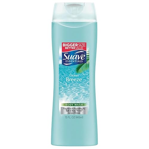 Suave Naturals Body Wash - Ocean Breeze - 15 Fl Oz (Pack of 2) Beauty & Personal Care Suave