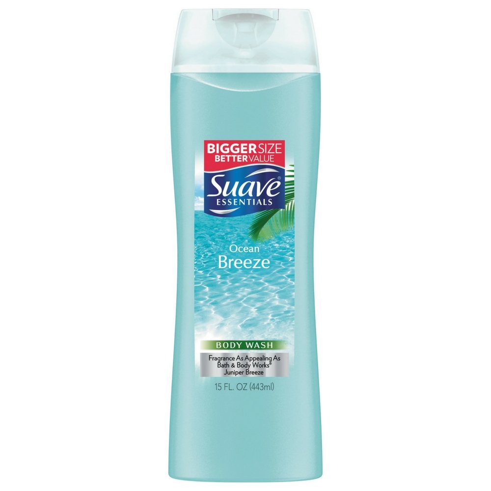 Suave Naturals Body Wash - Ocean Breeze - 15 Fl Oz (Pack of 2) Beauty & Personal Care Suave