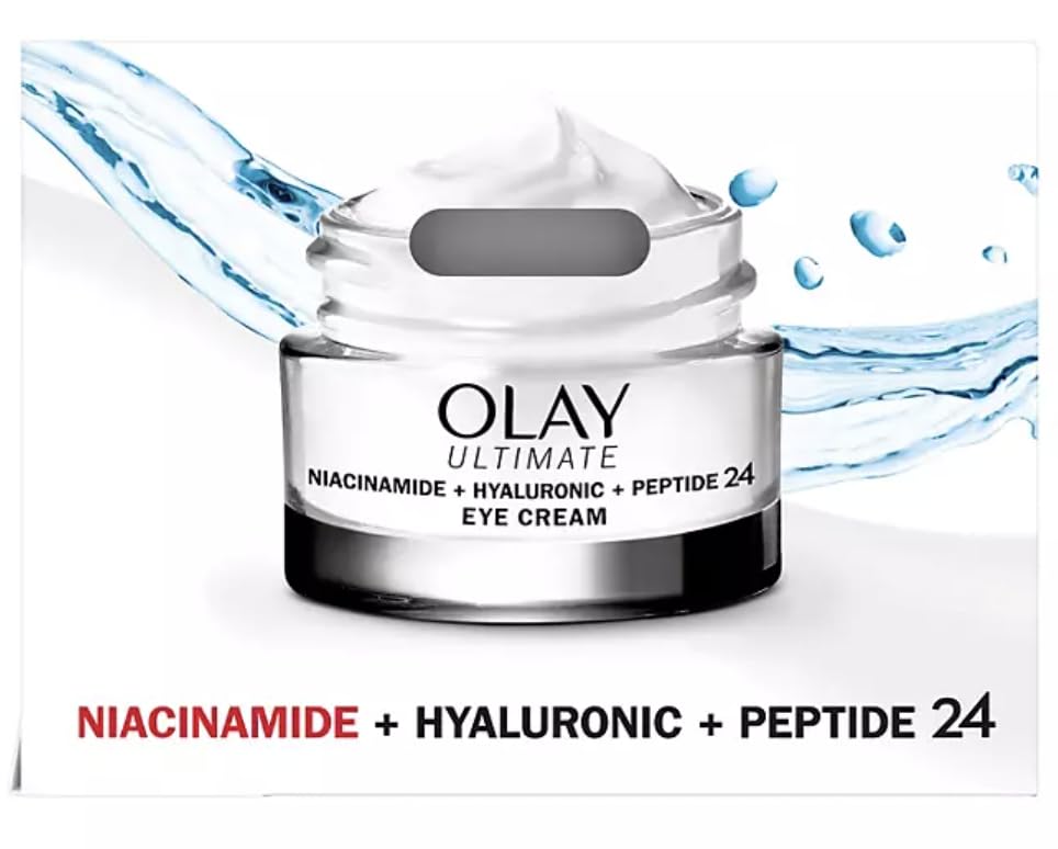 Olay Ultimate Niacinamide + Hyaluronic + Peptide Eye Cream (0.5 fl. oz., 2 pk.) Beauty & Personal Care Olay