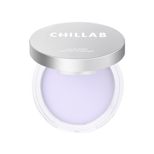 Chillab Lavender Matte Powder - Solid-State Poreless-Looking Defender | Pressed Setting Powder 0.35 oz (10g), Oil-Control & Pore-Blurring Matte Beauty and Personal Care Chillab Default Title