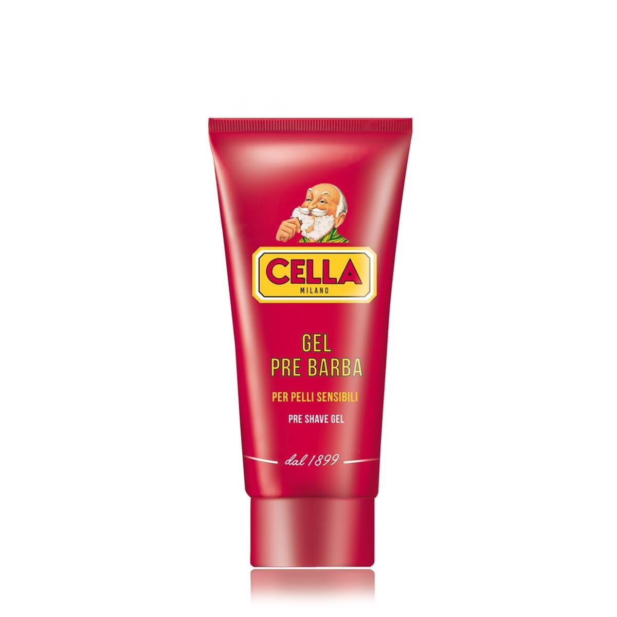 Cella Milano Conditioning Pre?Shave Gel - Italian Skin?Protecting Wet Shave Primer with Provitamin B & Panthenol, 2.6 oz, Glides Razor for Smooth Beauty and Personal Care Cella