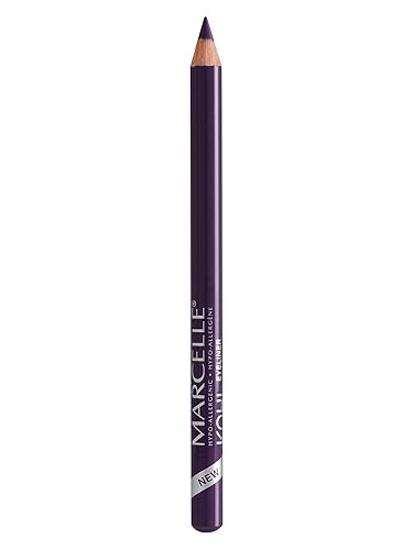 Marcelle Kohl Eyeliner, Plum, Eye Pencil, Long-Lasting, Waterproof, Intense Colour, Fragrance-Free, Hypoallergenic, Recognized by CDA, Cruelty-Free Beauty & Personal Care MARCELLE