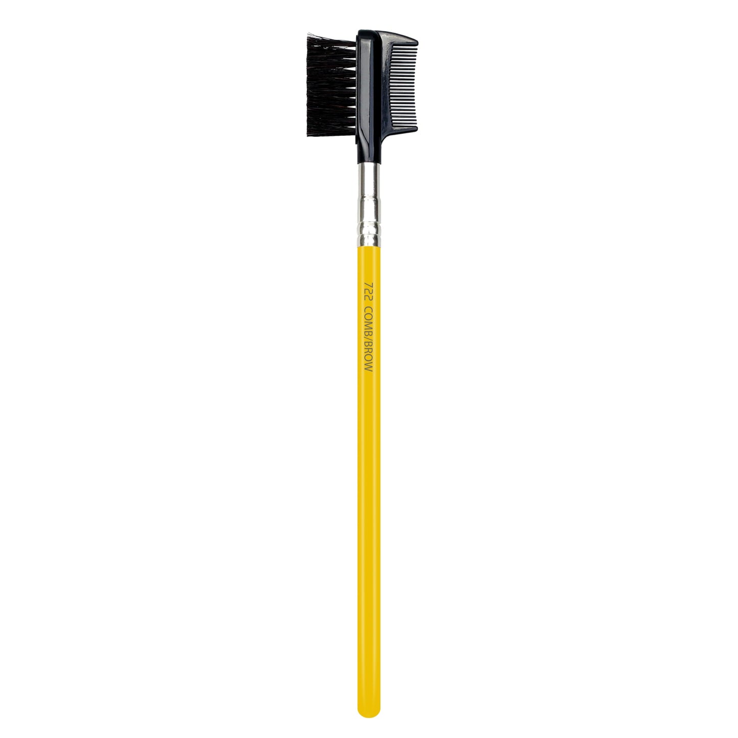 Bdellium Tools Professional Makeup Brush - Studio Series 722 Comb/Brow - With Soft Synthetic Fibers, For Prep Brows & Eyelashes (Yellow, 1pc) Beauty & Personal Care BDELLIUM TOOLS