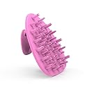 Emoly Scalp Massaging Shampoo Brush - Handheld Vibrating Massager, Updated Hair Shampoo Brush, Water- Resistant Device - Pink Beauty & Personal Care Emoly
