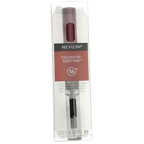 Revlon Colorstay Overtime Lipcolor Always Sienna (2-Pack) Beauty & Personal Care REVLON