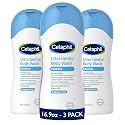 Cetaphil Ultra Gentle Body Wash, For Dry to Normal, Sensitive Skin, 16.9oz Pack of 3, Aloe Vera, Vitamin B5, Hypoallergenic, Paraben Free, Fragrance Beauty & Personal Care Cetaphil