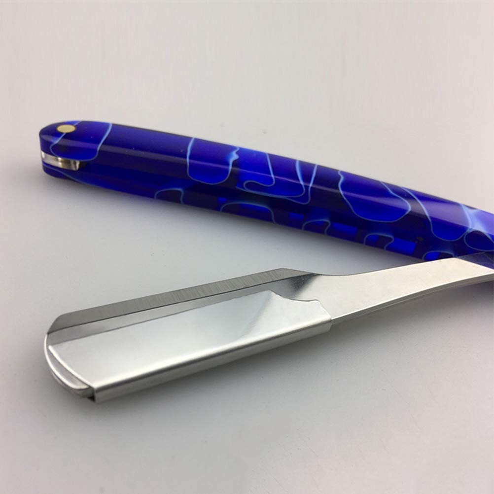 Space-saving Razor Folding Men Beard Safe Razor Pearl Ponytail Hair Clip Hand Squeegee Beard for Men White Bunny Headband for Kids Man Shaving Metal Beauty and Personal Care Beaupretty