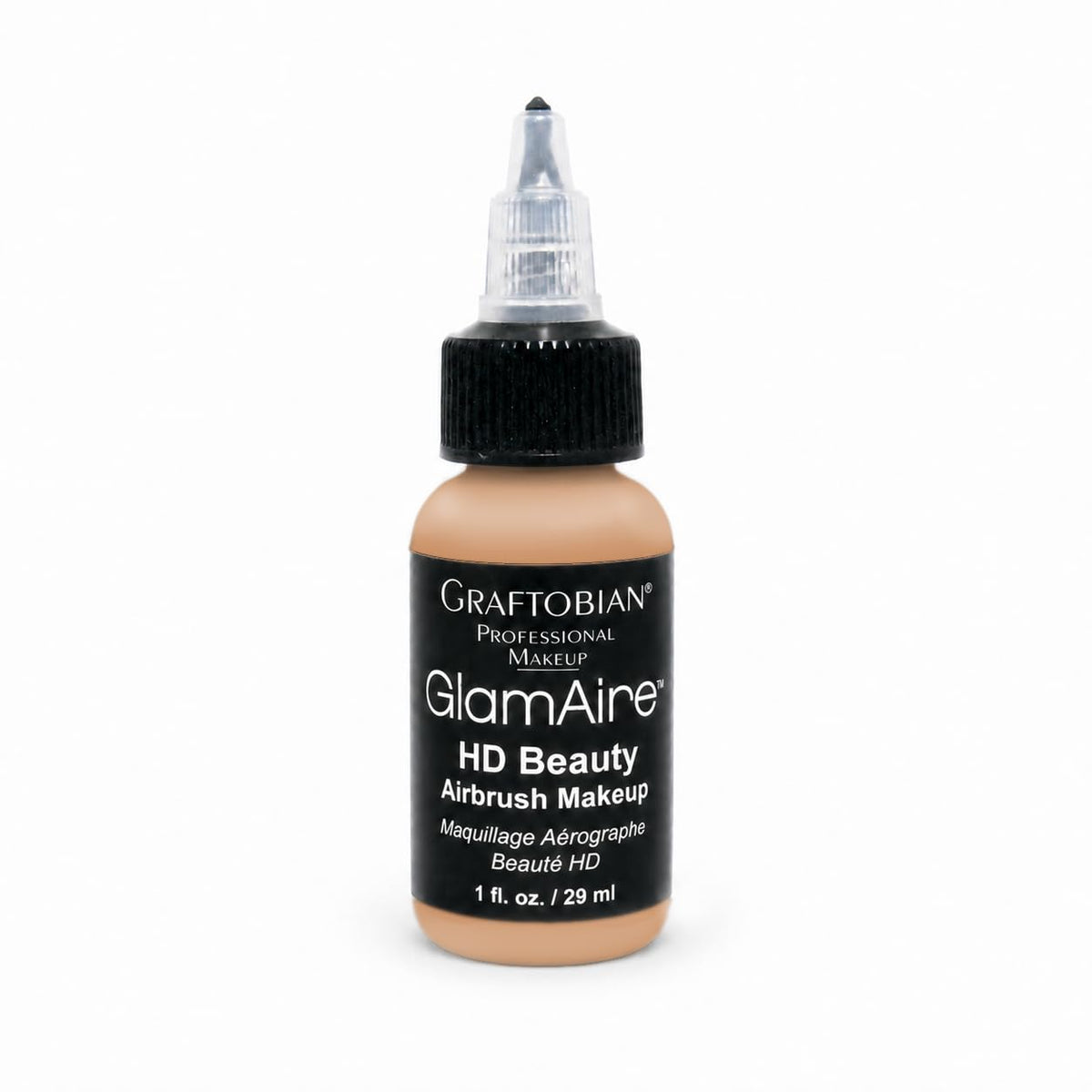 GlamAire Airbrush Makeup by Graftobian - High Definition Airbrush Foundation, Professional Formula for Long-Lasting Wear, For Makeup Artists and
