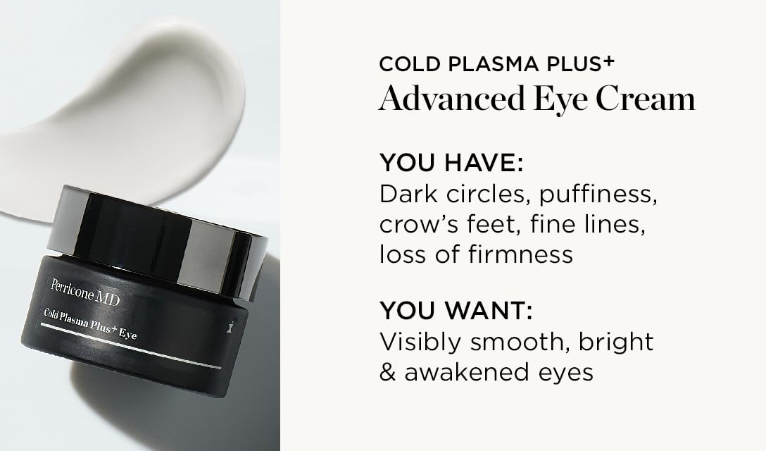 Perricone MD Cold Plasma Plus+ Advanced Eye Cream, 0.5 fl. oz. Beauty & Personal Care Perricone MD