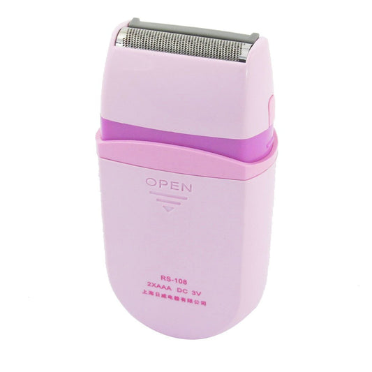 Ruilogod Women Double Blades Underhair Remover Electric Shaver Light Purple (id: a9e 47f d8e a5a 9c6 Beauty and Personal Care Ruilogod