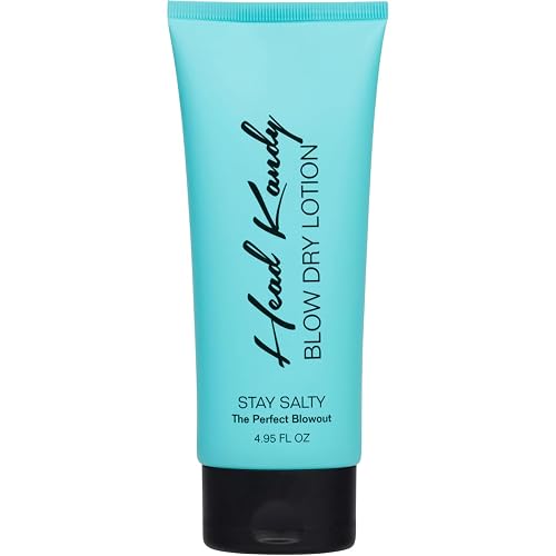 Head Kandy Stay Salty Volumizing Blow Dry Lotion |The Perfect Blowout | Anti-Frizz Heat Protectant For Hair | Anti-Humidity Hair Product | 4.95oz Beauty & Personal Care Head Kandy