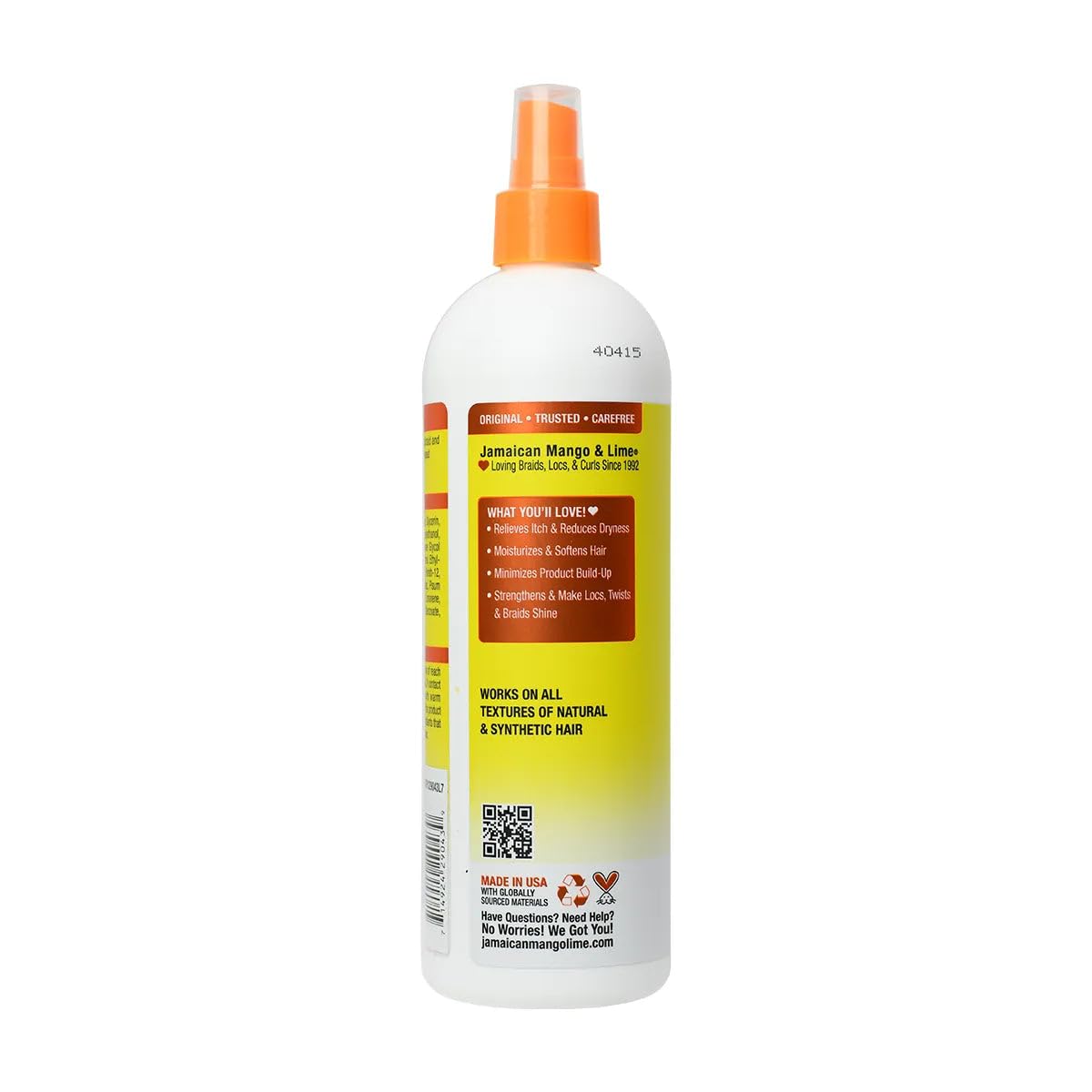Jamaican Mango No More Itch Gro Spray, Maximum, 16 oz (VI-Z8XF-SRUF) Beauty & Personal Care Jamaican Mango & Lime