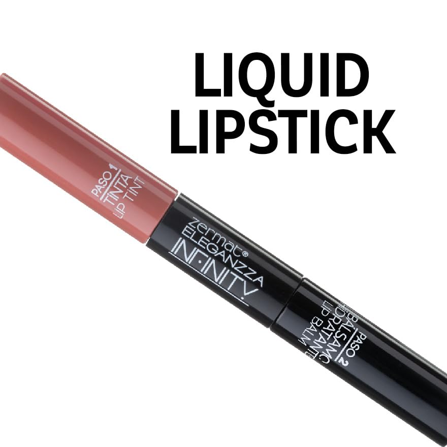 Zermat, lipstick, lip satin long lasting, matte lipstick, lip makeup, moisturizing balm, Nude Romántico 0.21 Oz, labial. Beauty & Personal Care Zermat