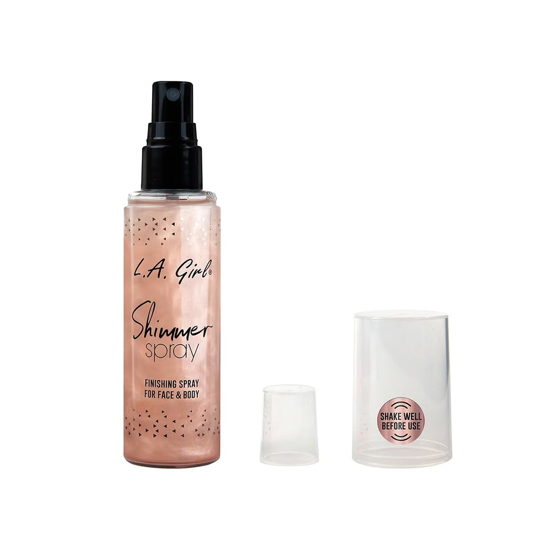 L.A. Girl Shimmer Spray Rose Gold, 2.7 Fl Oz Beauty & Personal Care L.A. Girl