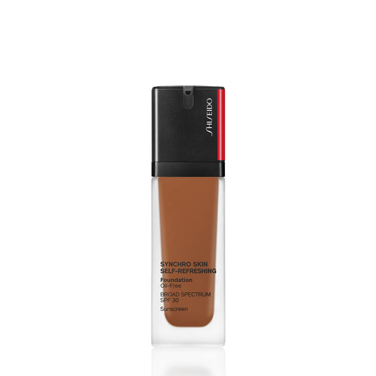 Shiseido Synchro Skin Self-Refreshing Foundation SPF 30, 530 Henna - Medium, Buildable Coverage + 24-Hour Wear - Waterproof & Transfer Resistant Beauty & Personal Care Shiseido