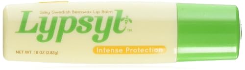 Lypsyl Intense Protection Original Mint, Lip Balm 0.10 oz (Pack of 6) Beauty & Personal Care Lypsyl
