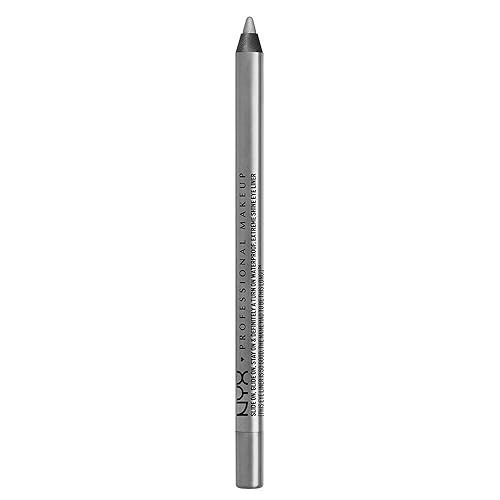 NYX PROFESSIONAL MAKEUP Slide On Pencil, Waterproof Eyeliner Pencil - Platinum Beauty & Personal Care NYX PROFESSIONAL MAKEUP