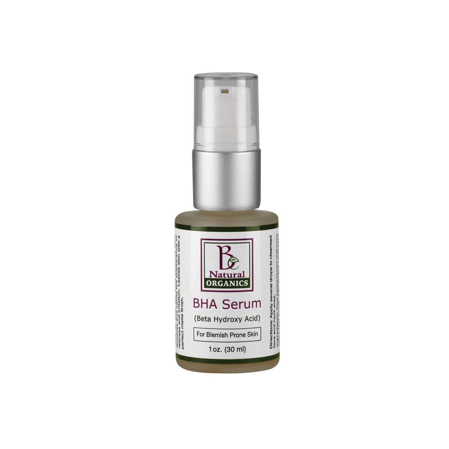Be Natural Organics BHA Serum 1 Oz (30 ml) Beauty & Personal Care Be Natural Organics