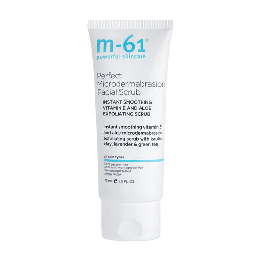m-61 Perfect Microdermabrasion Facial Scrub | Instant Smoothing, Exfoliating Scrub With Vitamin E, Kaolin Clay, Aloe, 2.5 Fl Oz Beauty & Personal Care m-61