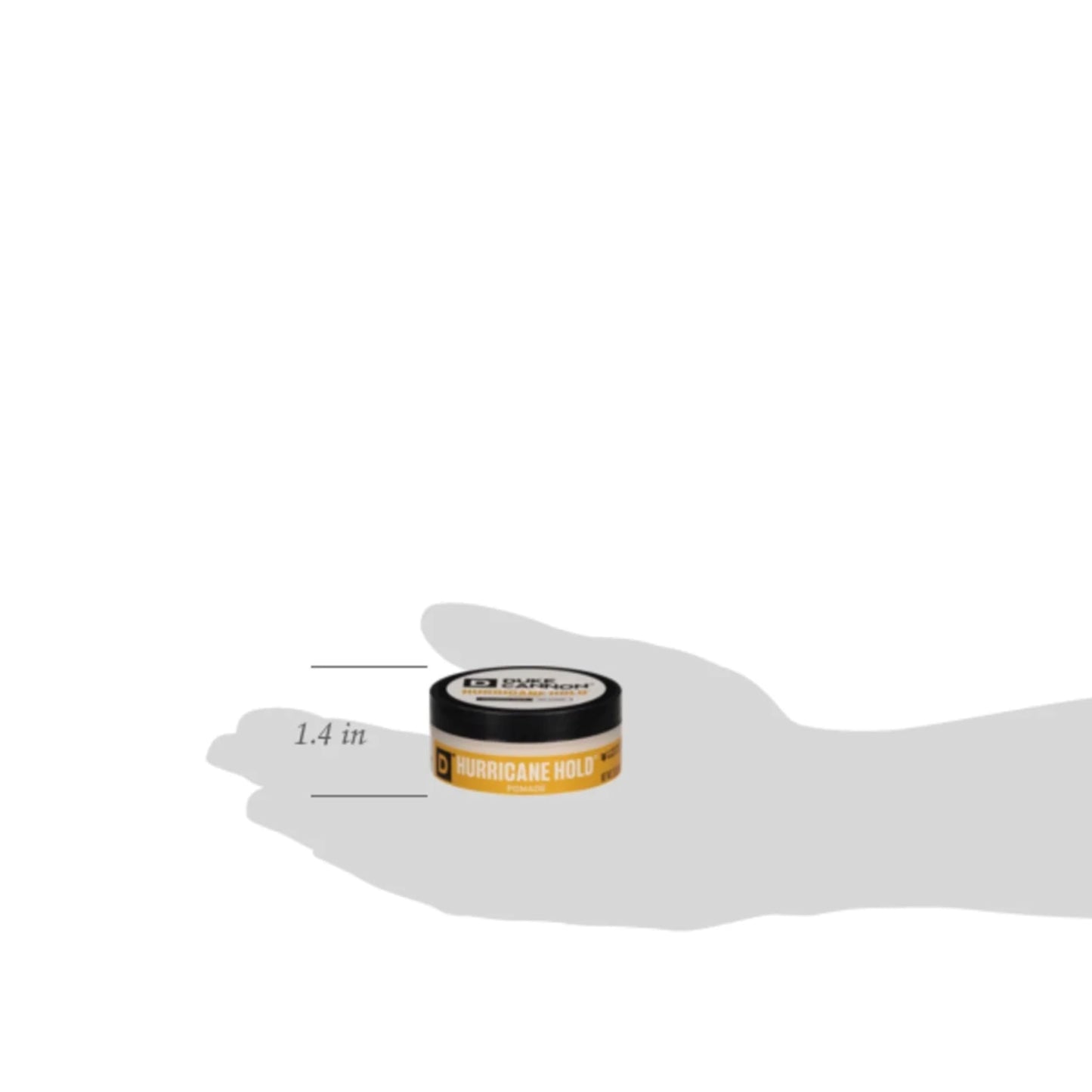 Duke Cannon Supply Co. Hurricane Hold Pomade. Maximum Hold, No Shine, Water-Based for Easy Washout - 2 oz Beauty & Personal Care Duke Cannon Supply Co.