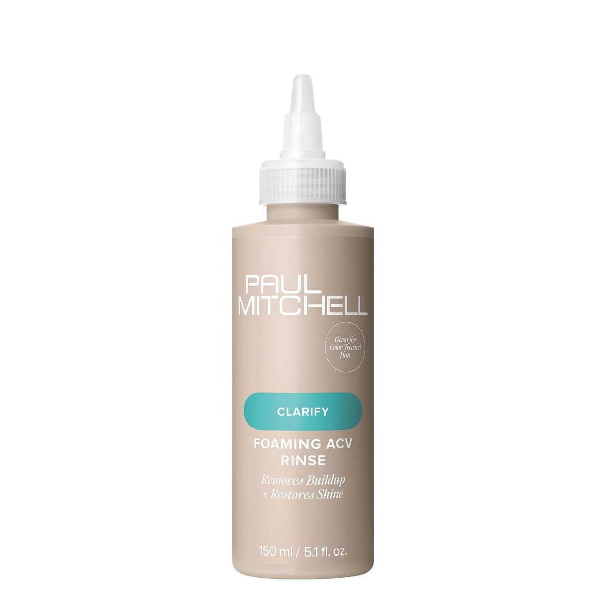 Paul Mitchell Foaming Apple Cider Vinegar Rinse, Removes Buildup + Restores Shine, For All Hair Types, 5.1 fl. oz