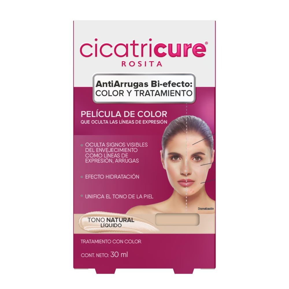 Cicatricure Maquillaje Liquido Tono Natural/Liquid Make Up Natural Tone 30ml Beauty & Personal Care Cicatricure