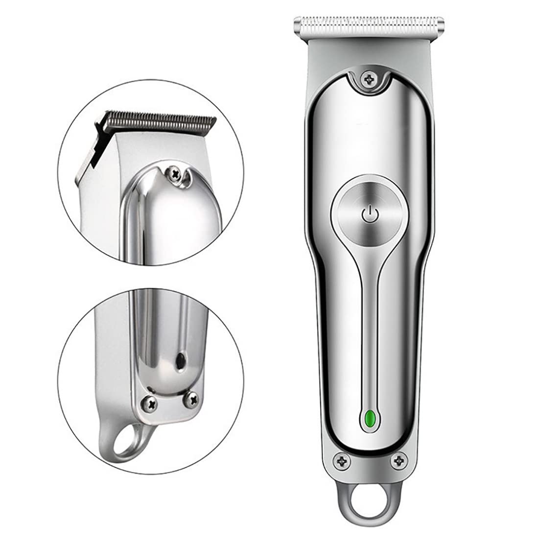 GLESVOWIO Hair Clippers Electric Clipper Beard Trimmer for Men USB Rechargeable Shaver Cut Machine Steel Cutter Head Washable Beauty and Personal Care GLESVOWIO