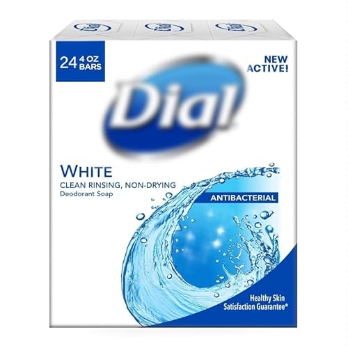Classic White Bar Dial_s Soap 4 Oz (23 Bars), Clean Rinsing Non-Drying Deodorant Soap Box Beauty & Personal Care Nature Vista